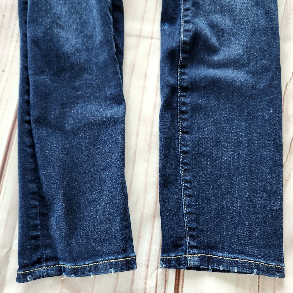 Frame "Le Skinny De Jeanne" Mid-rise Ankle Length Blue Jean | Women's Size 28 - Picture 5 of 14